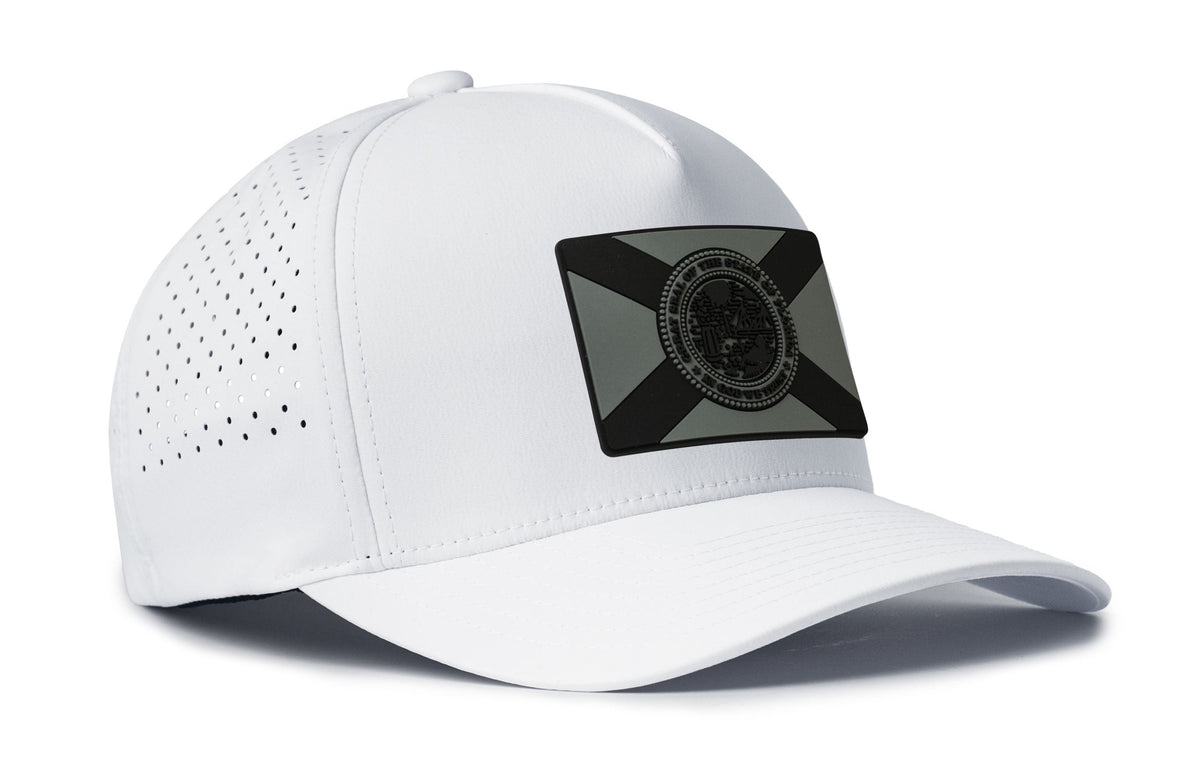 Florida Flag Performance 5-Panel Hat  | Tactical FL Flexfit Snapback