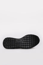 Blue Textured Leather Slip-On Sneakers for Men | Wessi