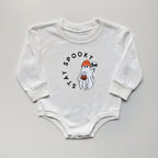 Stay Spooky Ghost Embroidered Matching Sweatshirts