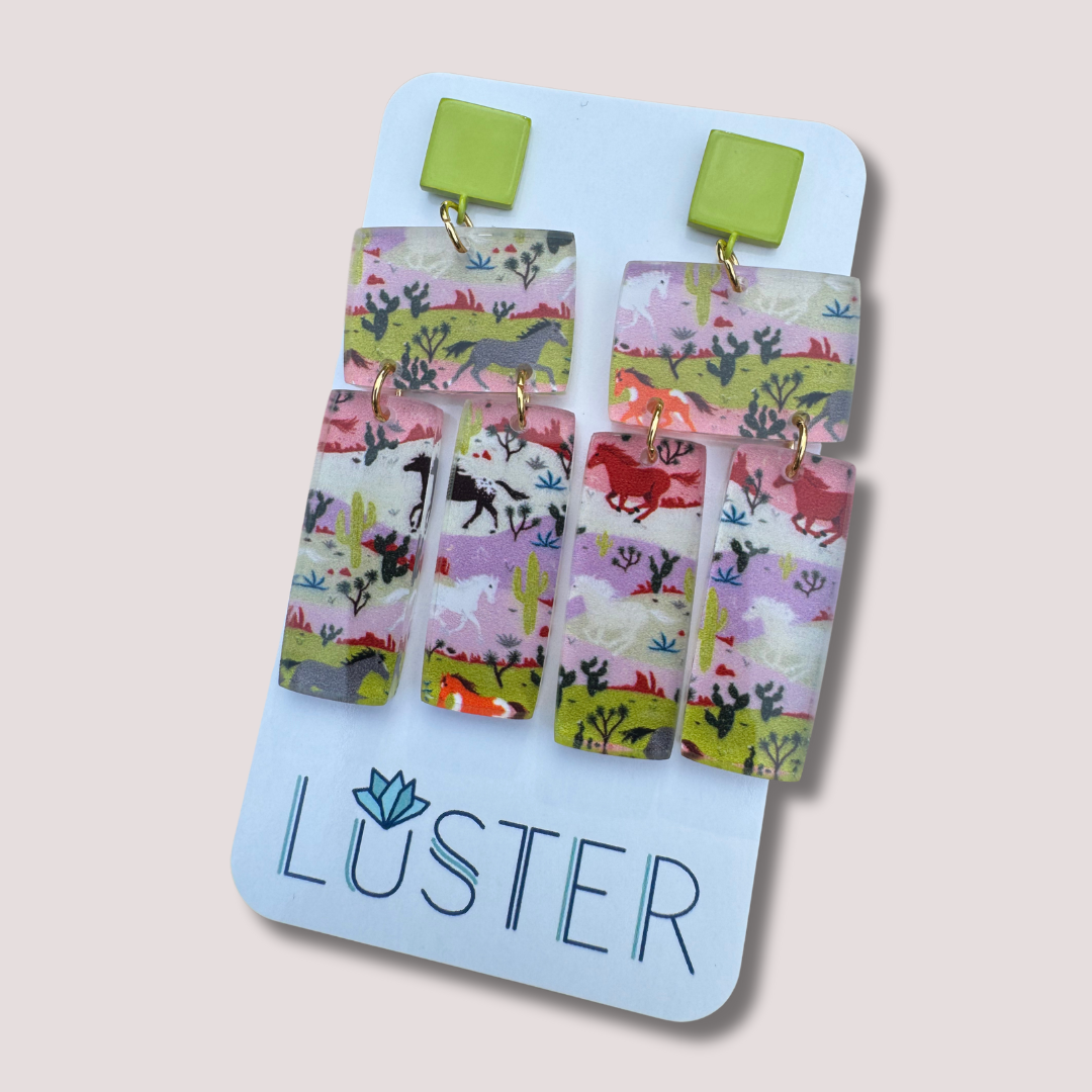 Frolicking Filly Earrings