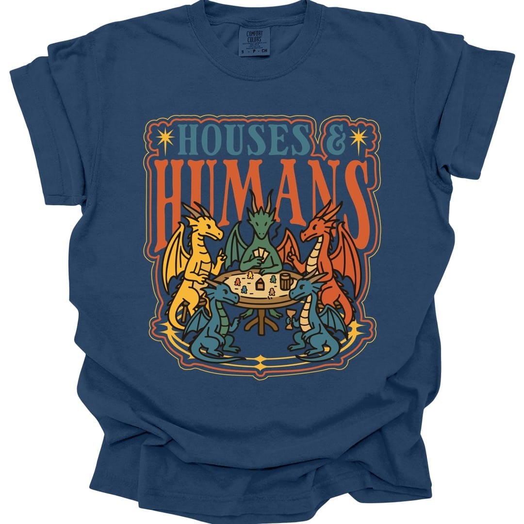Houses & Humans Game Night T-Shirt - Comfort Colors