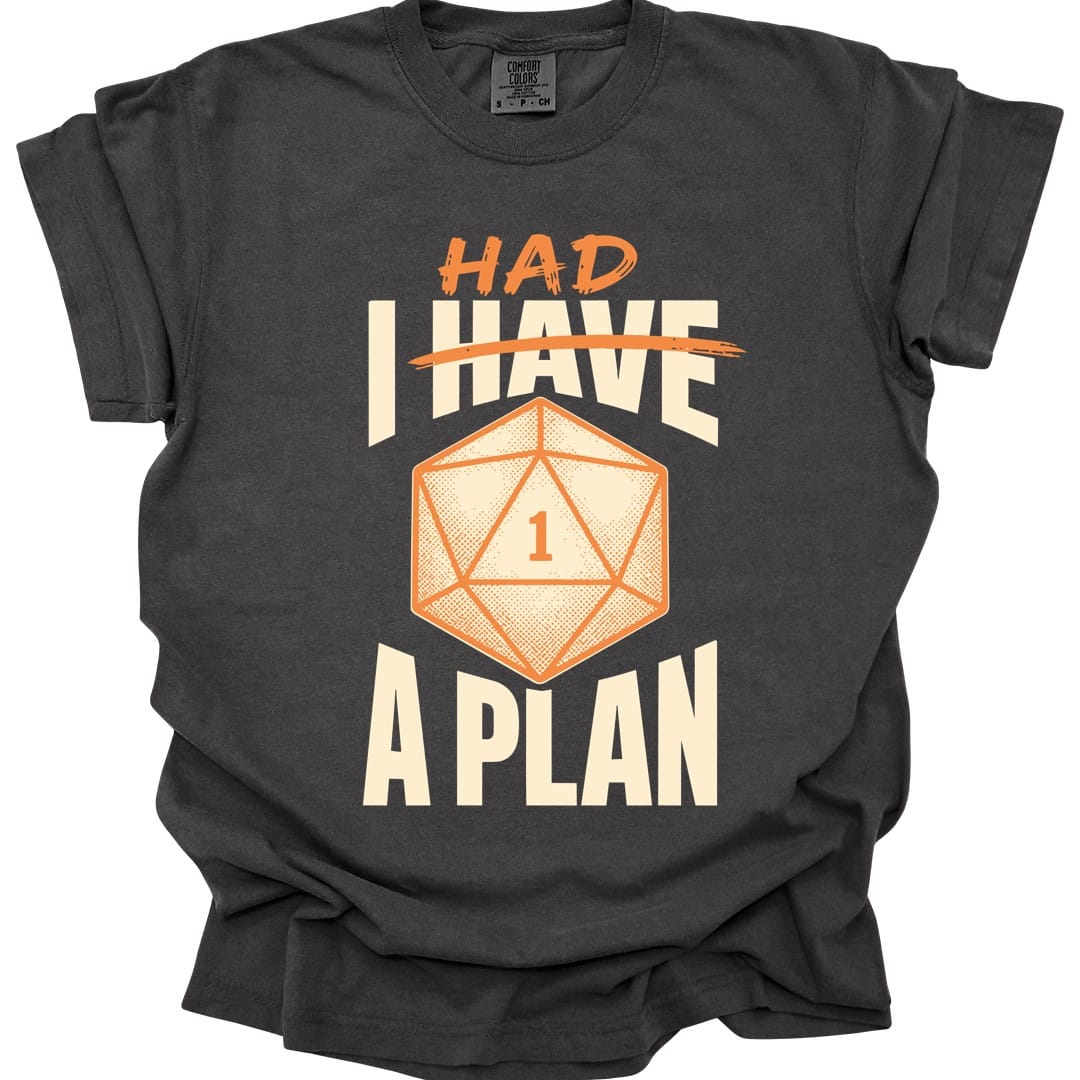 I Had A Plan T-Shirt - Comfort Colors