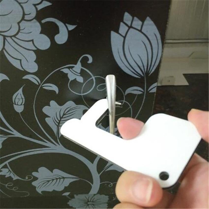 MDF sublimation ready door opener keychain | Anti Touching blank keychain for sublimation | Sublimation Supplies