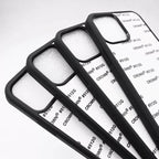 Sublimation Apple iPhone 11, 12 Mini, Pro, Pro Max Cell Phone cover TPU Non slip Black Covers