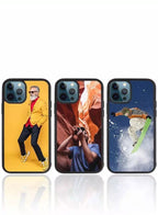 Sublimation Apple iPhone 11, 12 Mini, Pro, Pro Max Cell Phone cover TPU Non slip Black Covers