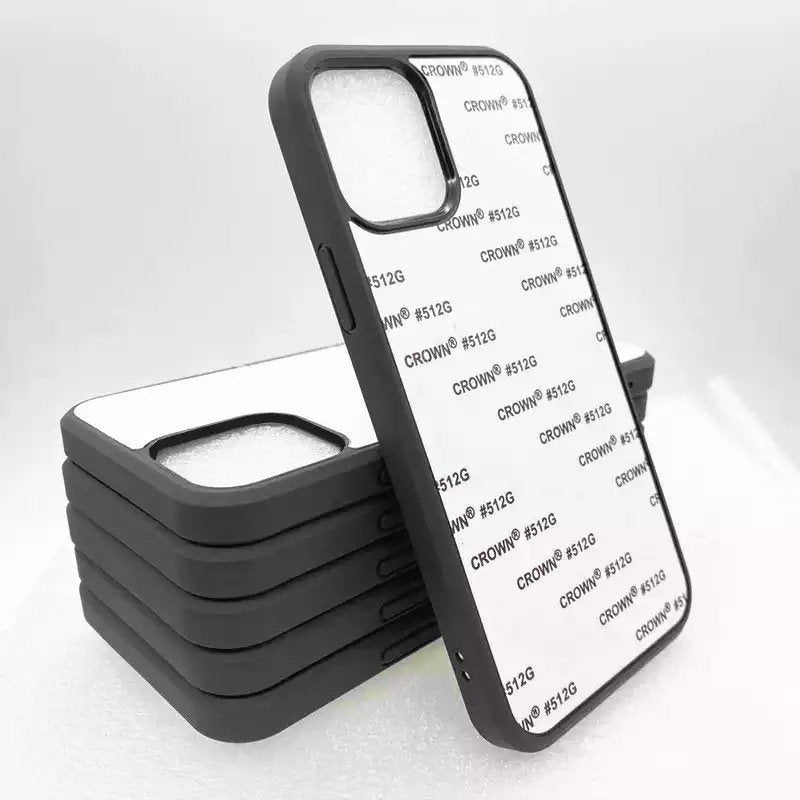 Sublimation Apple iPhone 11, 12 Mini, Pro, Pro Max Cell Phone cover TPU Non slip Black Covers
