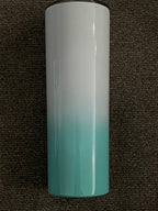 Blank Skinny Ombre 20oz Tumbler Stainless Sublimation Tumbler kit W/Straw & lid BPA Free