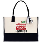 Teacher Stuff Tote Bag Teacher Bag Teacher Gift Teacher Retirement Gift Best Teacher Gifts Teacher Appreciation Gift Teacher Strong Tote Bag