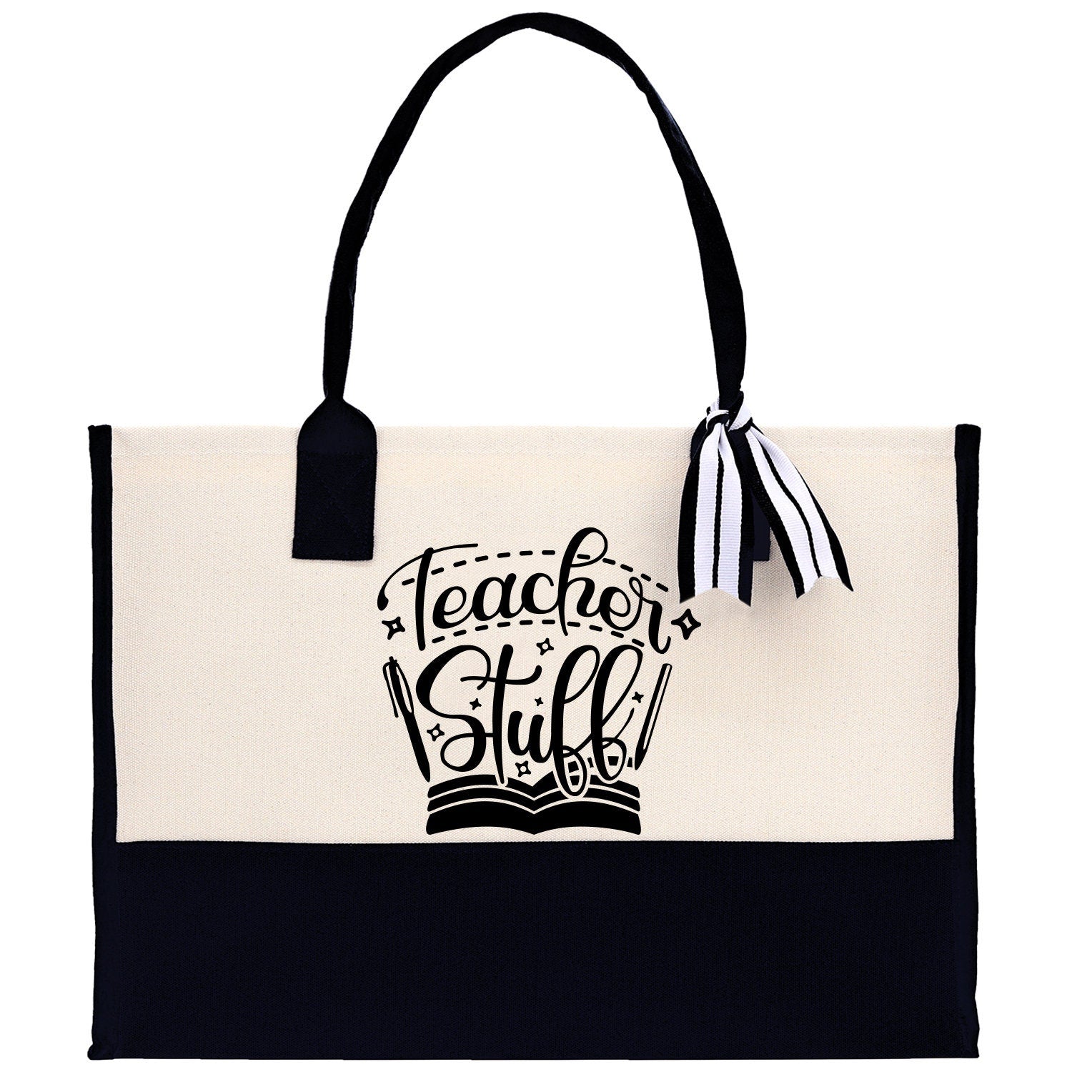 Teacher Stuff Tote Bag Teacher Bag Teacher Gift Teacher Retirement Gift Best Teacher Gifts Teacher Appreciation Gift Teacher Strong Tote Bag