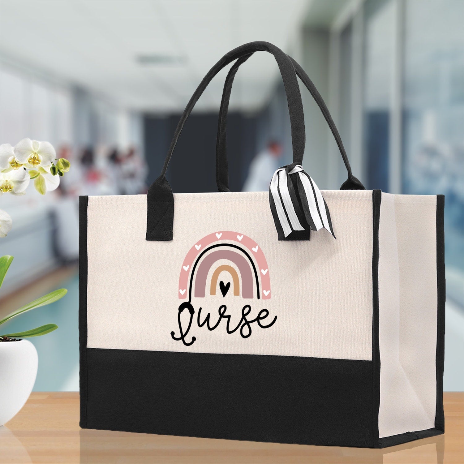 Nurse Tote Bag Nurse Gift Registered Nurse Tote RN Tote RN Gift Future Nurse Gift Nursing Student Gift Nurse Graduation Gift