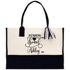 Nurse Personalized Tote Bag Nurse Gift Registered Nurse Tote RN Tote RN Gift Future Nurse Gift Nursing Student Gift Nurse Graduation Gift