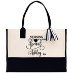 Nurse Personalized Tote Bag Nurse Gift Registered Nurse Tote RN Tote RN Gift Future Nurse Gift Nursing Student Gift Nurse Graduation Gift