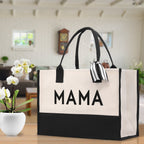 Mom Tote Bag Mama Tote Mom Stuff Bag Mommy Bag Dog Mom Gift Dog Mom Bag Mom Shopping Bag New Mom Gift Best Mom Ever Bag Boy Girl Mama Tote