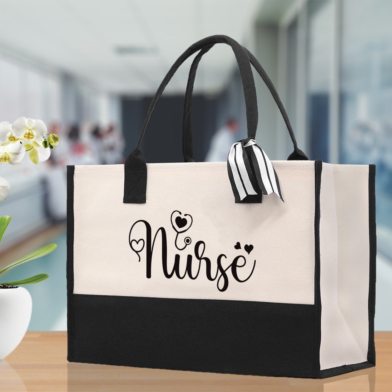 Nurse Personalized Tote Bag Nurse Gift Registered Nurse Tote RN Tote RN Gift Future Nurse Gift Nursing Student Gift Nurse Graduation Gift