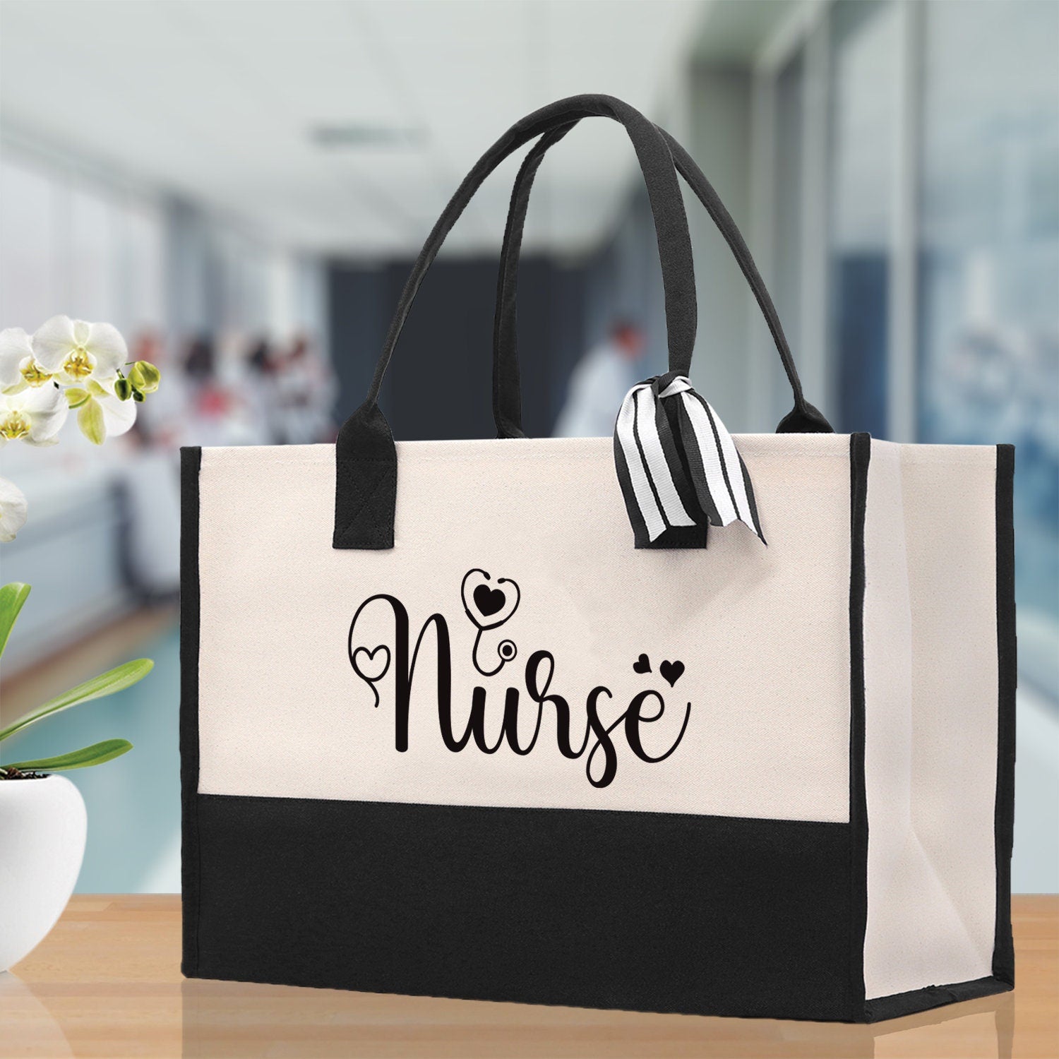 Nurse Tote Bag Nurse Gift Registered Nurse Tote RN Tote RN Gift Future Nurse Gift Nursing Student Gift Nurse Graduation Gift