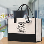 Nurse Personalized Tote Bag Nurse Gift Registered Nurse Tote RN Tote RN Gift Future Nurse Gift Nursing Student Gift Nurse Graduation Gift