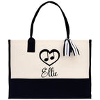 Dance Teacher Name Personalized Gift Tote Bag Ballet Teacher Bag Gymnastic Teacher Bag Dance Student Bag for Teacher Custom Dancer Gift Bag
