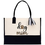 Mom Tote Bag Mama Tote Mom Stuff Bag Mommy Bag Dog Mom Gift Dog Mom Bag Mom Shopping Bag New Mom Gift Best Mom Ever Bag Boy Girl Mama Tote