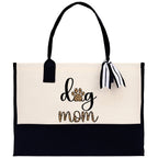 Dog Mom Tote Bag Mama Tote Mom Stuff Bag Mommy Bag Mom Gift Dog Mom Bag Mom Shopping Bag New Mom Gift Best Mom Ever Bag Boy Girl Mama Tote