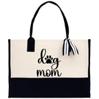Mom Tote Bag Mama Tote Mom Stuff Bag Mommy Bag Dog Mom Gift Dog Mom Bag Mom Shopping Bag New Mom Gift Best Mom Ever Bag Boy Girl Mama Tote