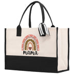 Mom Tote Bag Mama Tote Mom Stuff Bag Mommy Bag Dog Mom Gift Dog Mom Bag Mom Shopping Bag New Mom Gift Best Mom Ever Bag Boy Girl Mama Tote