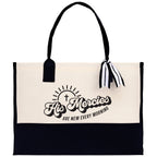 His Mercies Are New Every Morning Religious Tote Bag for Women Bible Verse Canvas Tote Bag Religious Gifts Bible Verse Gift Church Tote Bag