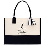 Tennis Tote Bag Custom Tennis Tote Bag Tennis Sport Gift for Her Personalized Tennis Bag Tennis Love Bag Tennis Coach Gift Canvas Tote Bag