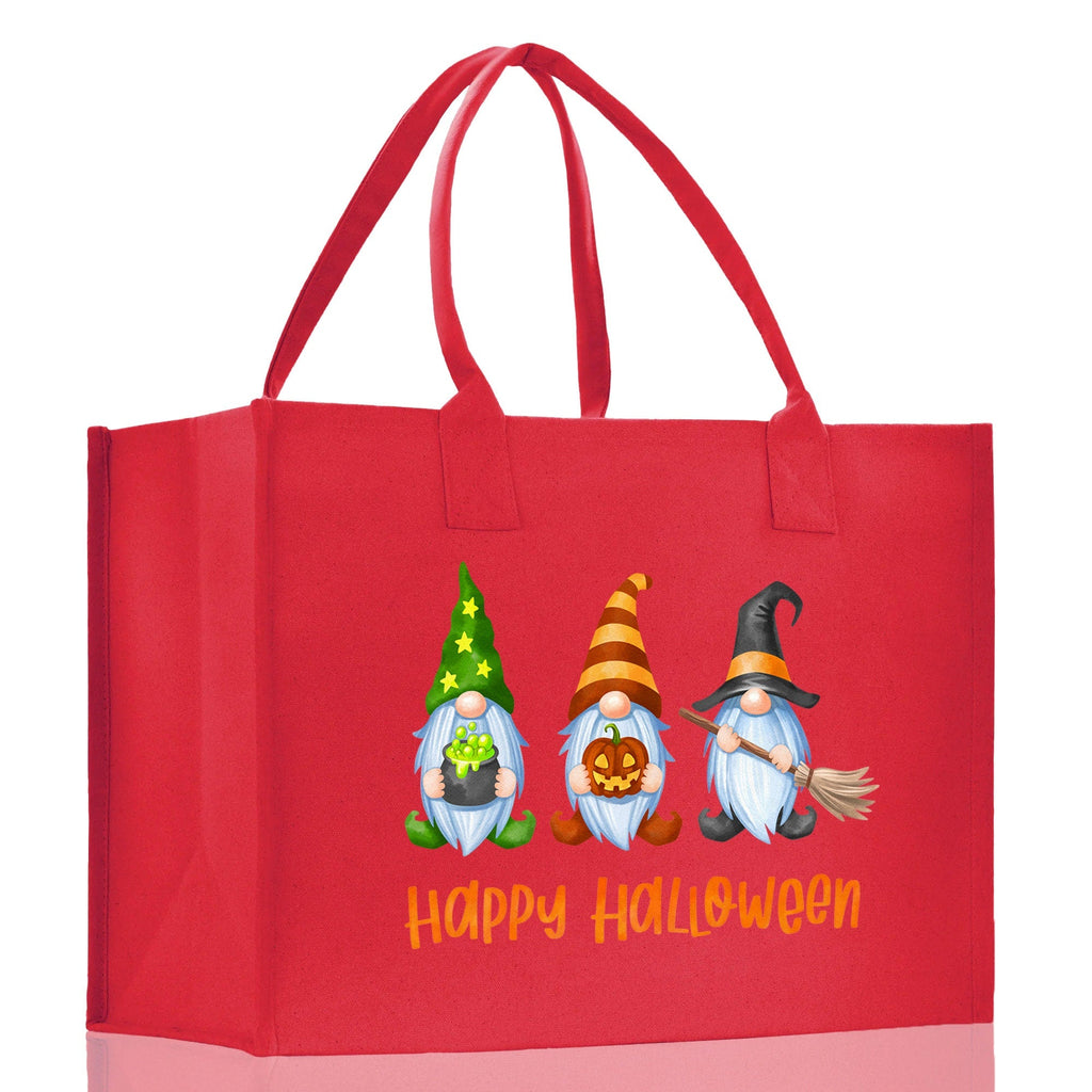 Halloween Trick or Treat Tote Bag Halloween Tote Bag for Kids Halloween Gift Halloween Candy Bag Halloween Doodles Cute Canvas Tote Bag