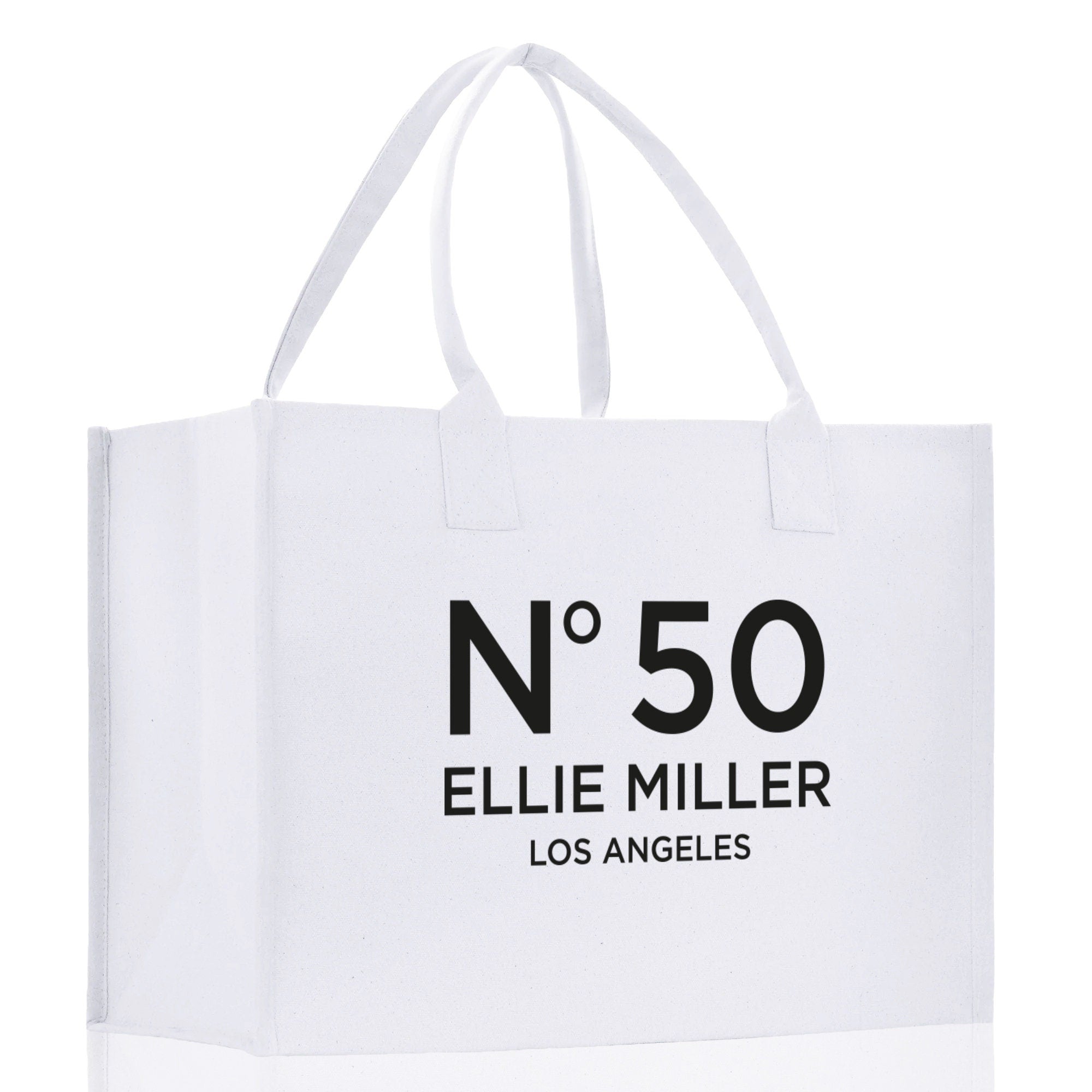 Birthday Celebration Personalized Gift Canvas Tote Bag with Name and State 40th 50th Birthday Gift Tote Bag for Her Custom Birthday Gift