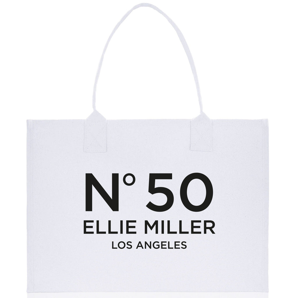 Birthday Celebration Personalized Gift Canvas Tote Bag with Name and State 40th 50th Birthday Gift Tote Bag for Her Custom Birthday Gift