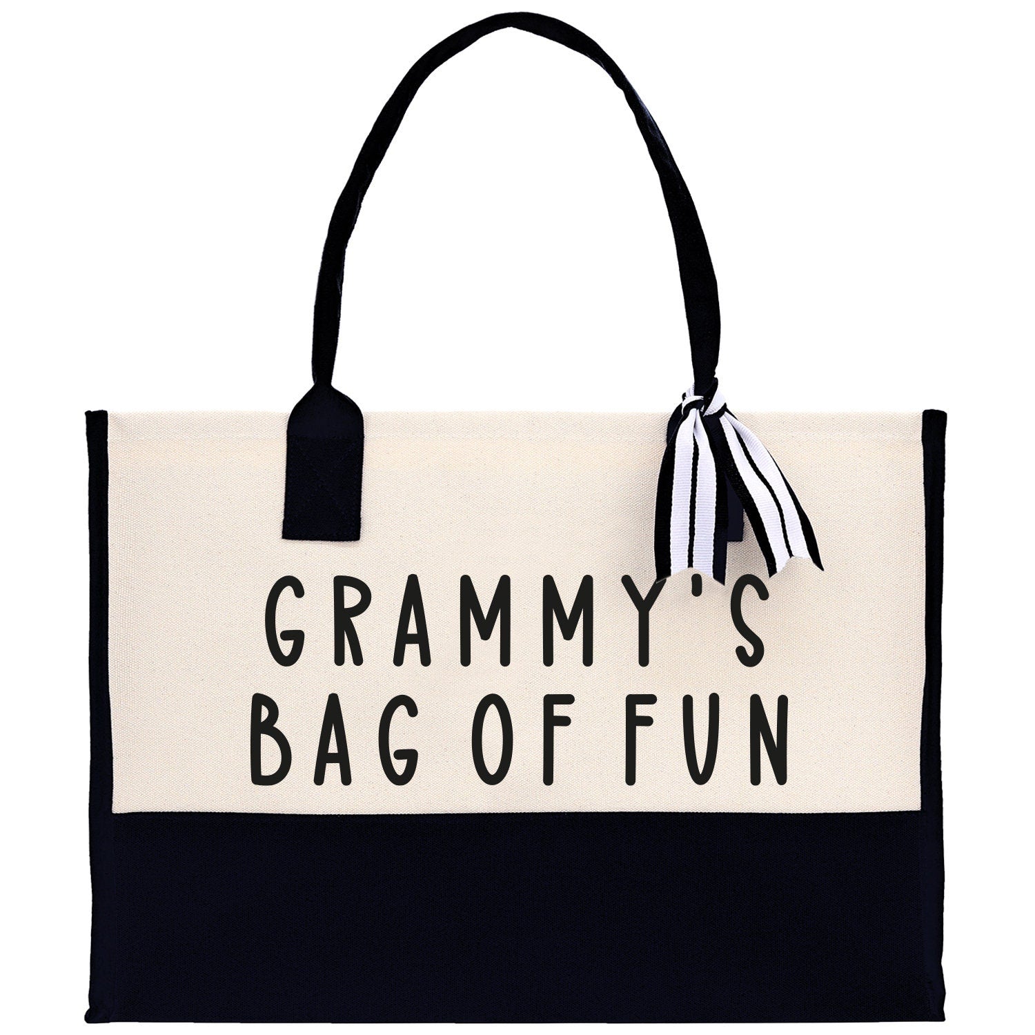 Grandma Bag Of Fun Tote Bag Grandma's Getaway Bag Grandma Grandma Gift Bag Shopping Bag Mothers Day Gift Live Love Spoil Bag Grandma GM1008