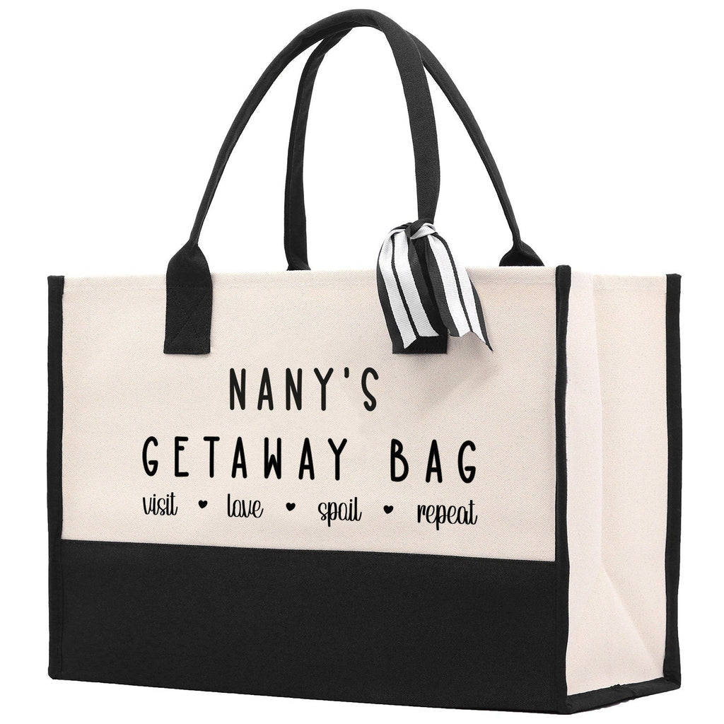 Grandma Tote Bag Grandma's Getaway Bag Grandma Nana Bag Grandma Gift Bag Shopping Bag Mothers Day Gift Live Love Spoil Bag Grandma GM1014