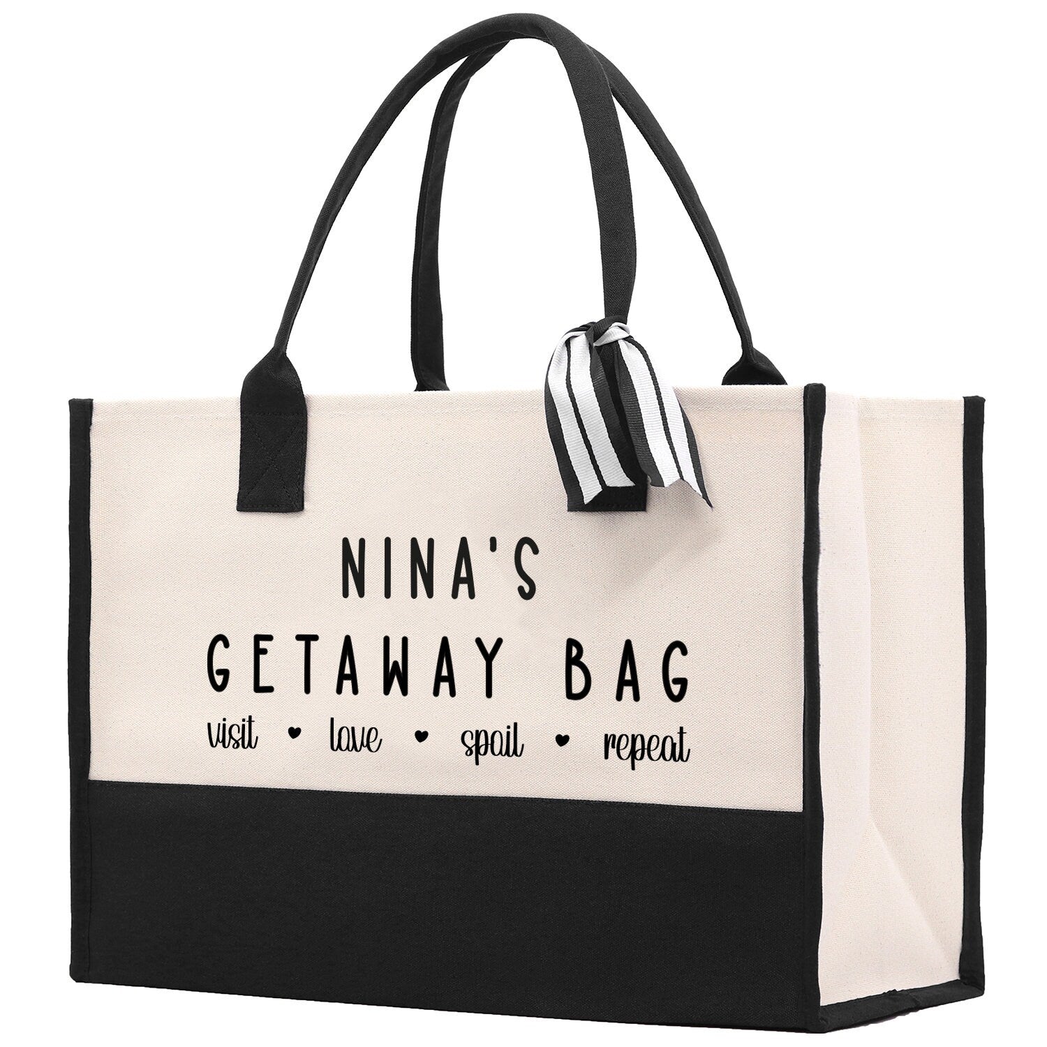 Grandma Tote Bag Grandma's Getaway Bag Grandma Nina Bag Grandma Gift Bag Shopping Bag Mothers Day Gift Live Love Spoil Bag Grandma GM1015