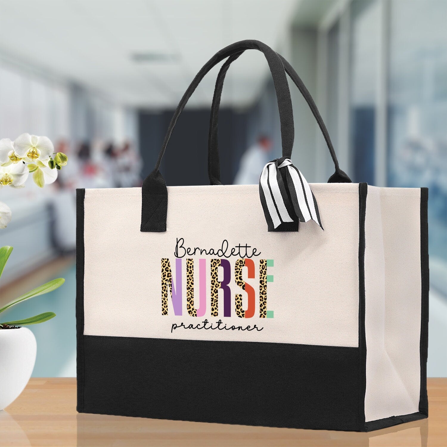Nurse Personalized Tote Bag Nurse Gift Registered Nurse Tote RN Tote RN Gift Future Nurse Gift Nursing Student Gift Nurse Graduation Gift