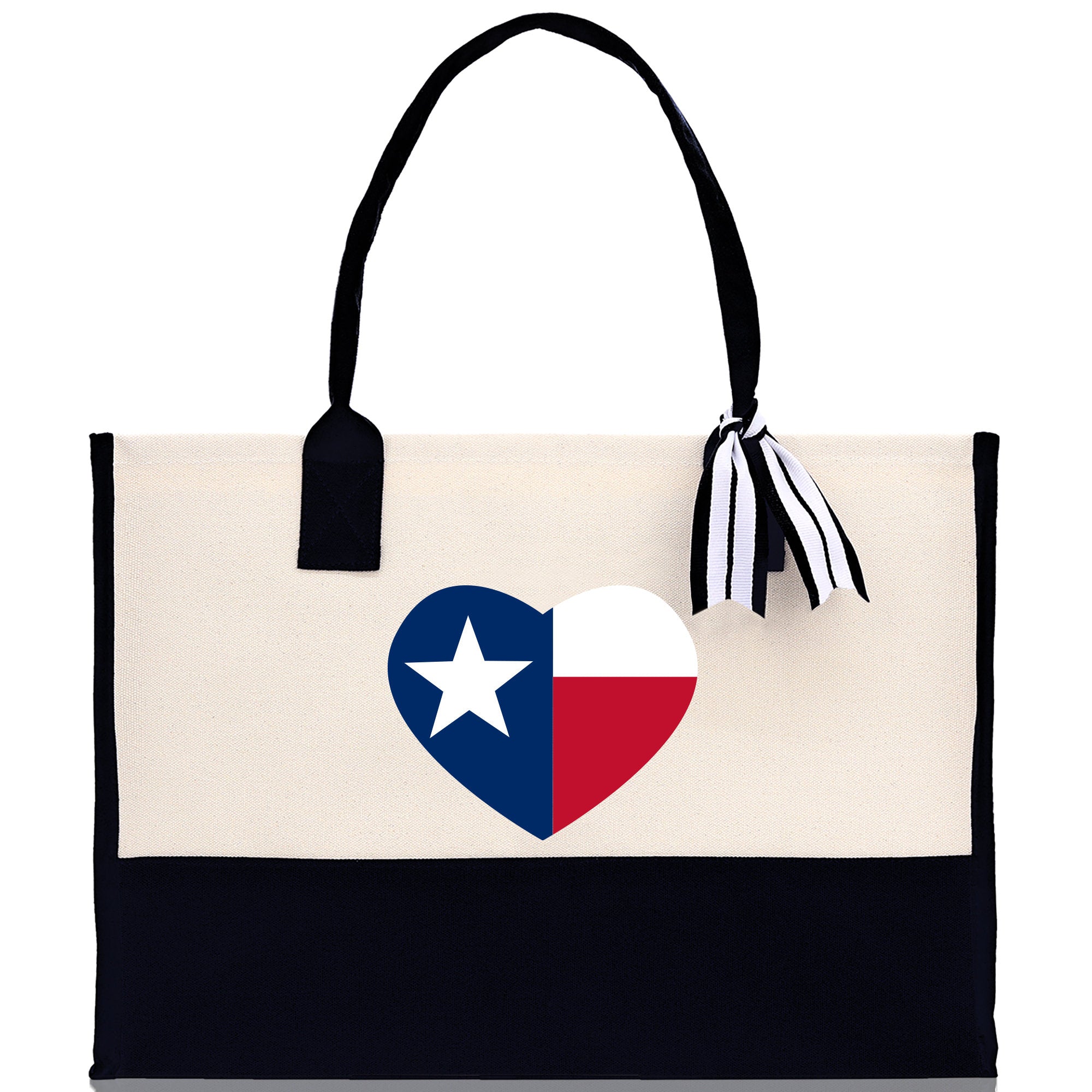 Texas Cotton Canvas Tote Bag TX Travel Vacation Tote Employee and Client Gift Wedding Favor Birthday Welcome Tote Bag Bridesmaid Gift
