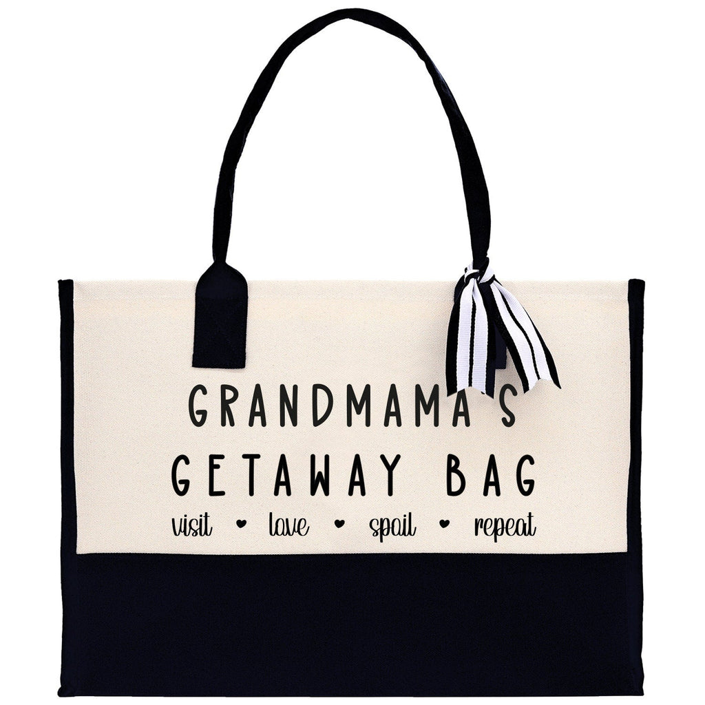 Grandma Tote Bag Grandma's Getaway Bag Grandma Nana Bag Grandma Gift Bag Shopping Bag Mothers Day Gift Live Love Spoil Bag Grandma GM1010