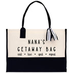 Grandma Tote Bag Grandma's Getaway Bag Grandma Nana Bag Grandma Gift Bag Shopping Bag Mothers Day Gift Live Love Spoil Bag Grandma GM1013