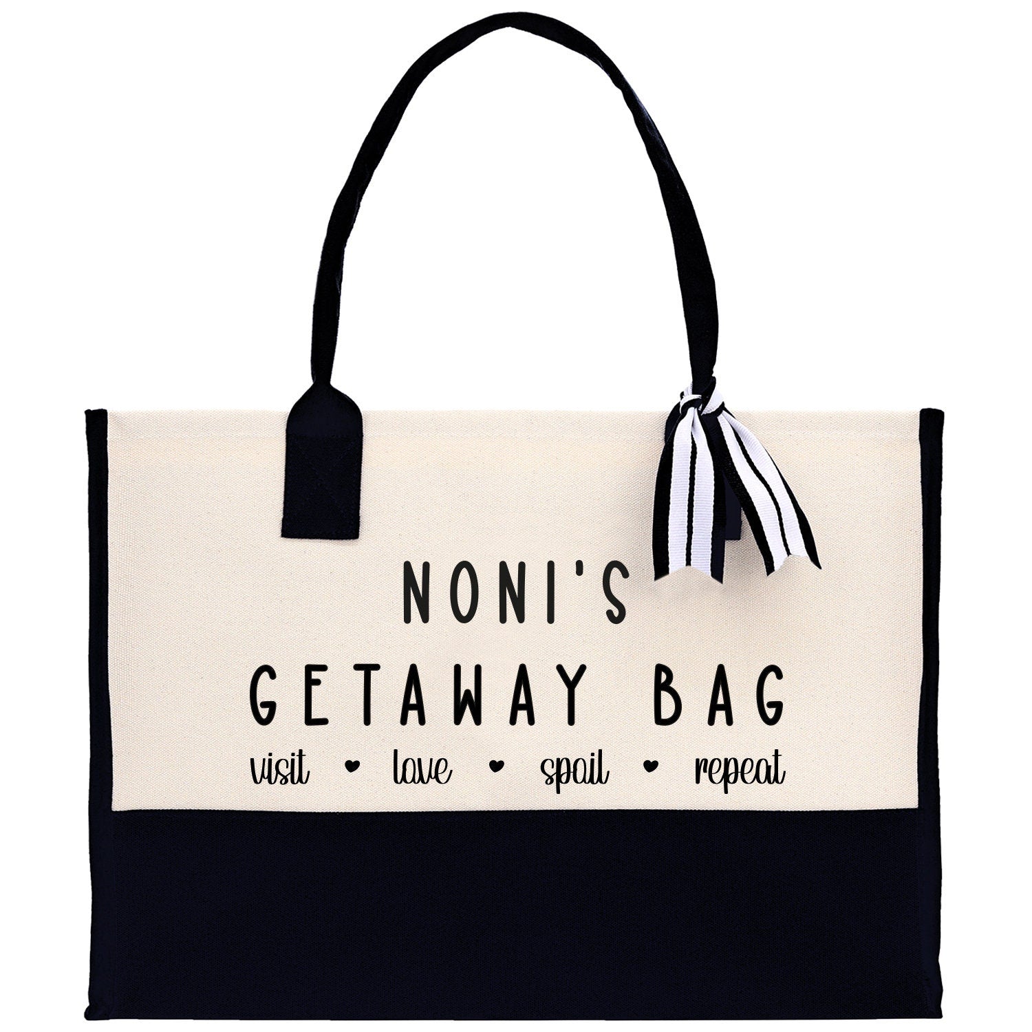 Grandma Tote Bag Grandma's Getaway Bag Grandma Nana Bag Grandma Gift Bag Shopping Bag Mothers Day Gift Live Love Spoil Bag Grandma GM1016