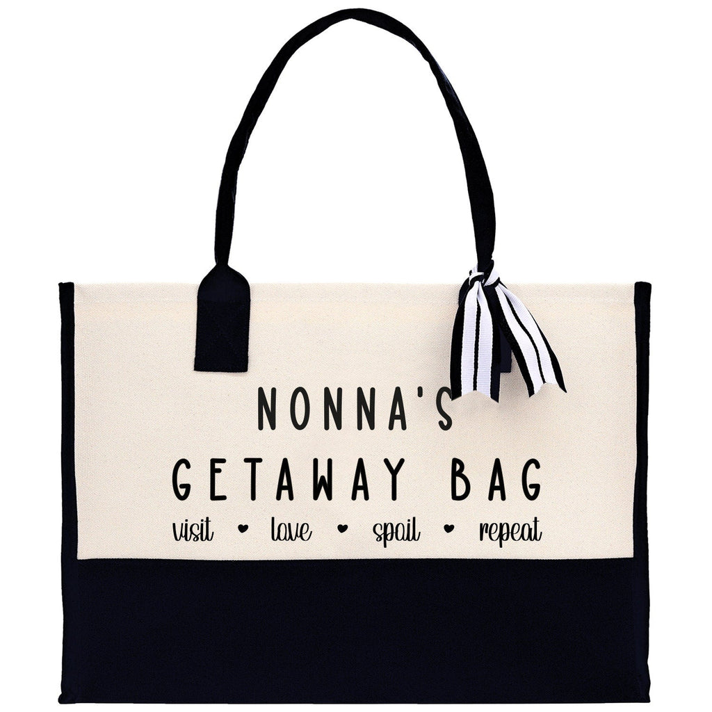 Grandma Tote Bag Grandma's Getaway Bag Grandma Nana Bag Grandma Gift Bag Shopping Bag Mothers Day Gift Live Love Spoil Bag Grandma GM1017