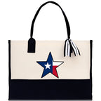 Texas Cotton Canvas Tote Bag TX Travel Vacation Tote Employee and Client Gift Wedding Favor Birthday Welcome Tote Bag Bridesmaid Gift