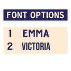 The Tote Bag Navy Name Personalized Gift Tote Bag Custom Gift Bag ST1002