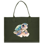 Sea Turtle Canvas Tote Bag Ocean Tote Bag Turtle Lover Tote Bag Animal Lover toTe Bag Ocean Lover Gift Tortoise Tote Bag Nature Lover Tote