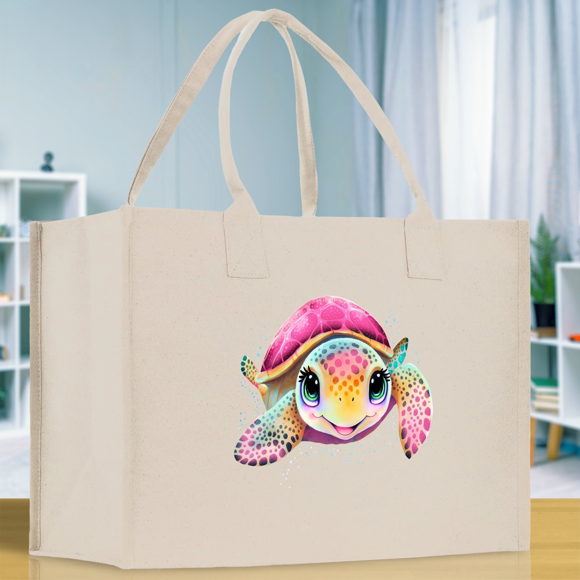 Sea Turtle Canvas Tote Bag Ocean Tote Bag Turtle Lover Tote Bag Animal Lover toTe Bag Ocean Lover Gift Tortoise Tote Bag Nature Lover Tote
