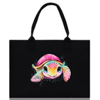 Sea Turtle Canvas Tote Bag Ocean Tote Bag Turtle Lover Tote Bag Animal Lover toTe Bag Ocean Lover Gift Tortoise Tote Bag Nature Lover Tote