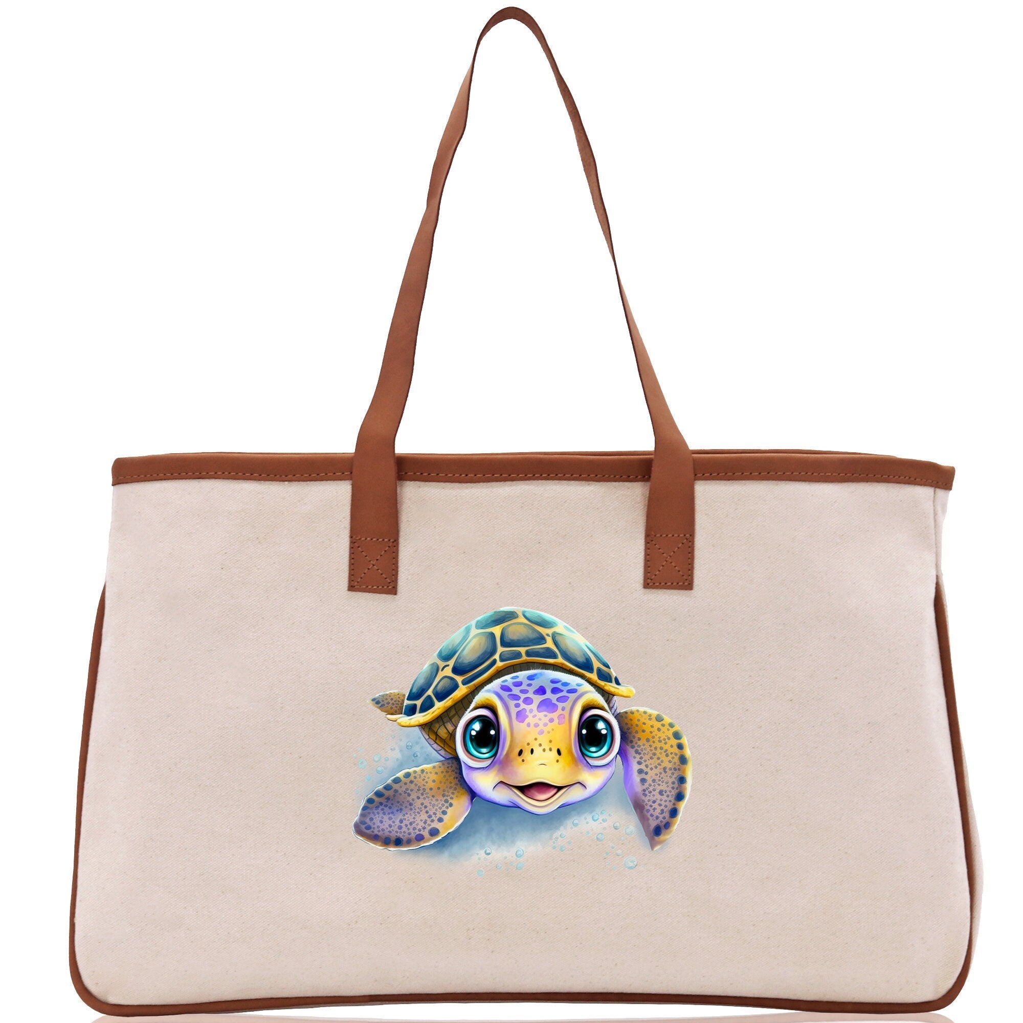 Sea Turtle Canvas Tote Bag Ocean Tote Bag Turtle Lover Tote Bag Animal Lover toTe Bag Ocean Lover Gift Tortoise Tote Bag Nature Lover Tote