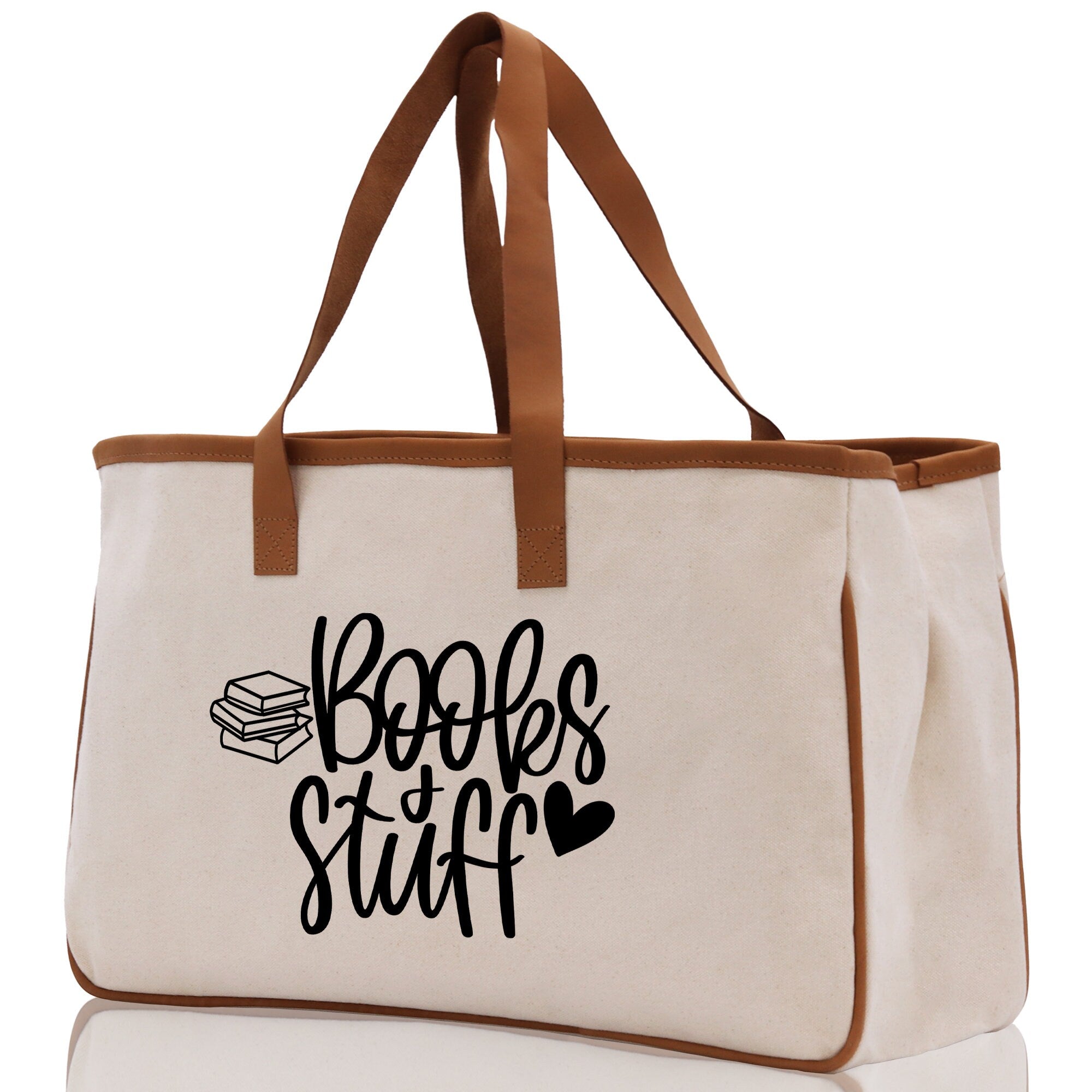 Books Stuff Tote Bag Bookworm Gift Book Quotes Party Gift Book Lover Tote Book Canvas Tote Bag Birthday Gift Library Bag Grocery Bag