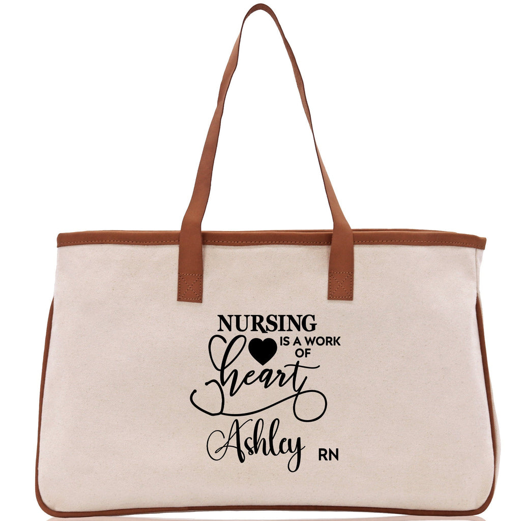 Nurse Personalized Tote Bag Nurse Gift Registered Nurse Tote RN Tote RN Gift Future Nurse Gift Nursing Student Gift Nurse Graduation Gift