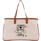 Nurse Personalized Tote Bag Nurse Gift Registered Nurse Tote RN Tote RN Gift Future Nurse Gift Nursing Student Gift Nurse Graduation Gift