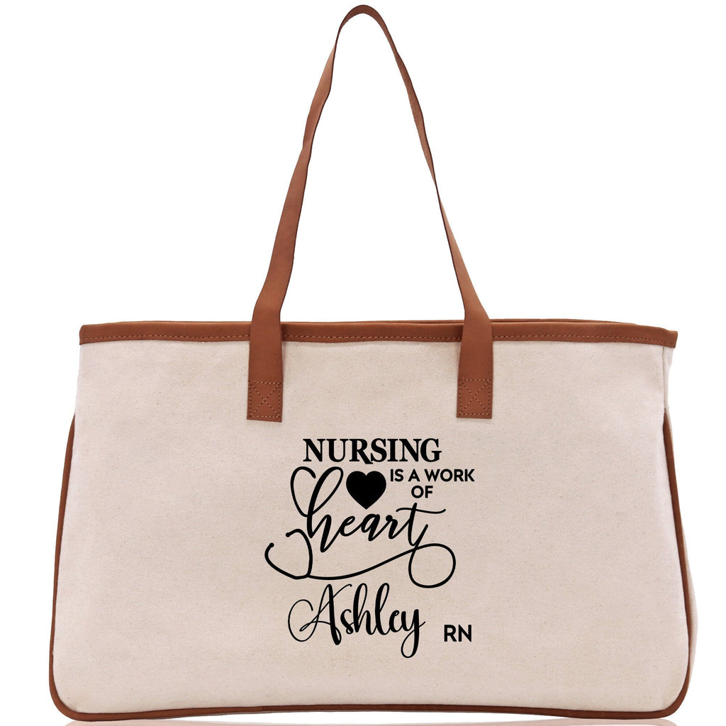 Nurse Personalized Tote Bag Nurse Gift Registered Nurse Tote RN Tote RN Gift Future Nurse Gift Nursing Student Gift Nurse Graduation Gift