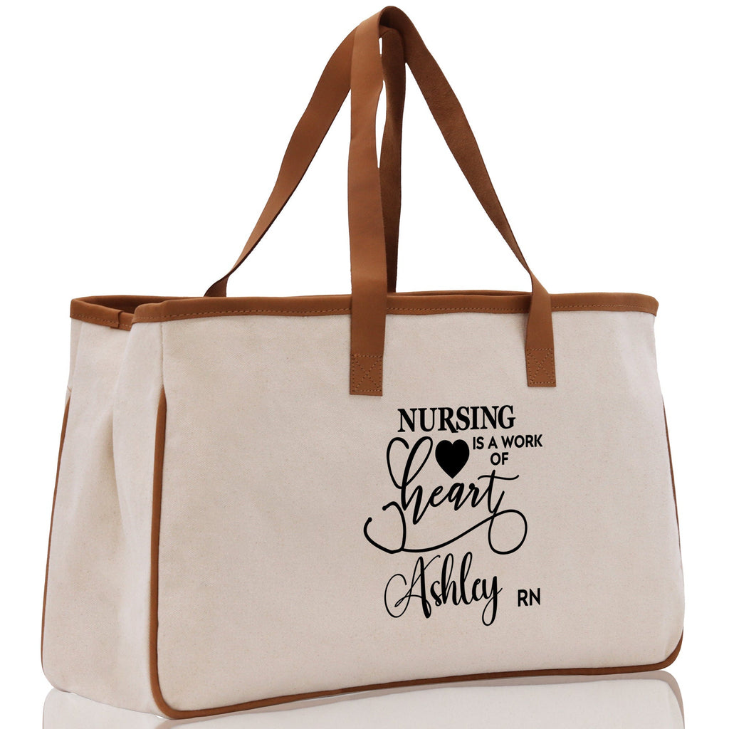 Nurse Personalized Tote Bag Nurse Gift Registered Nurse Tote RN Tote RN Gift Future Nurse Gift Nursing Student Gift Nurse Graduation Gift